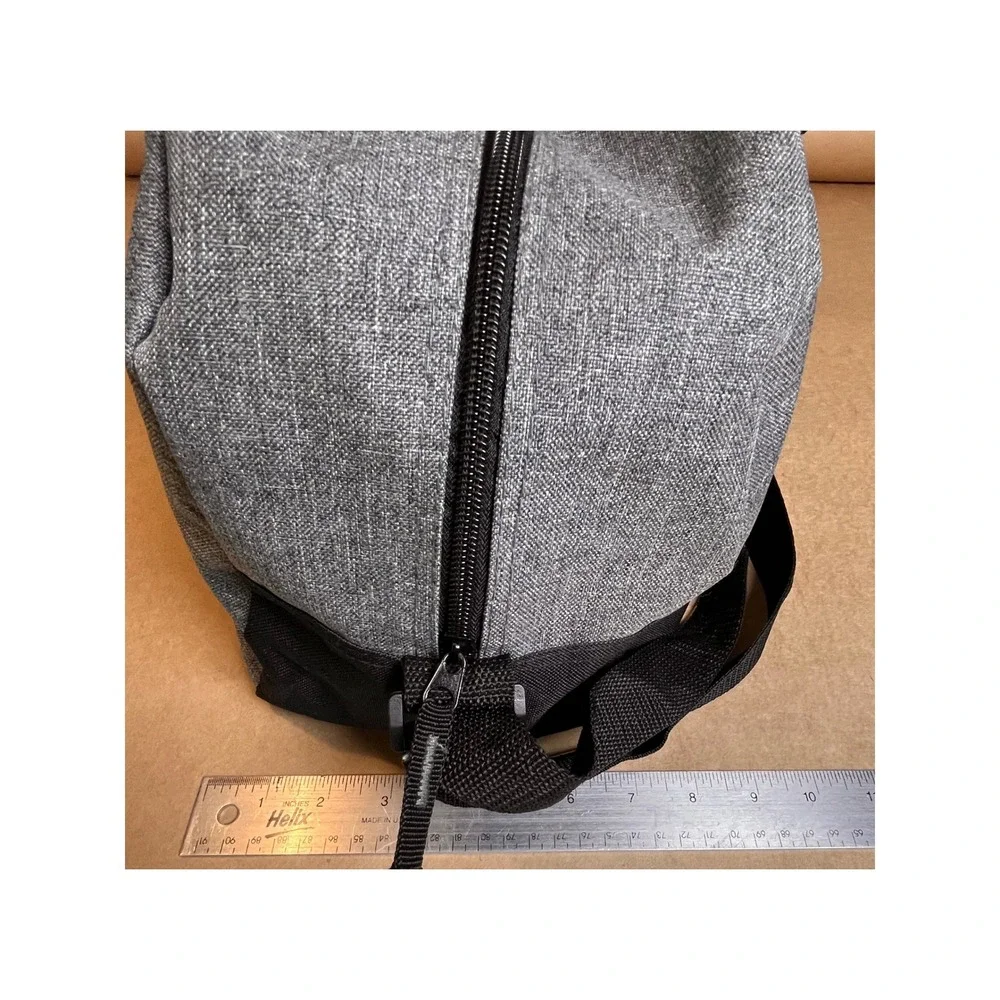 IBM Logo Gray Duffel Bag Travel Gym Carry On Shoulder Bag
